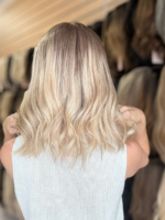 Pearl 14″ | Blonde Human Hair Wig - Image 7