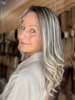 Smoke Blonde 16″ | Blonde Human Hair Wig - Image 3