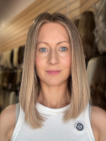 Taylor 12″ | Blonde Human Hair Wig - Image 2