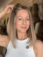 Taylor 12″ | Blonde Human Hair Wig