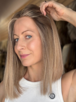 Taylor 12″ | Blonde Human Hair Wig - Image 6