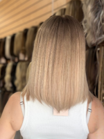 Taylor 12″ | Blonde Human Hair Wig - Image 7