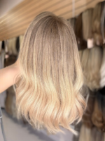 Taylor 14″ | Blonde Human Hair Wig - Image 6