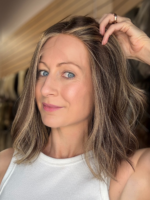 Zara 12″ | Brunette Human Hair Wig - Image 6