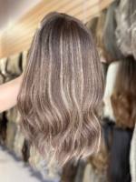 Zara 12″ | Brunette Human Hair Wig - Image 8