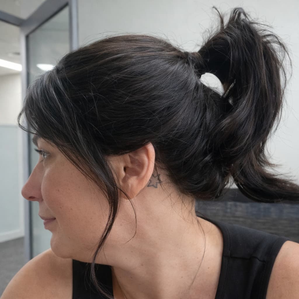 oh my goodness- my lela Pony Wig came today and I am holding back tears!!! She is PERFECT!!!! Never thought I would be able to have hair off my neck without being crazy short. I am SO happy!