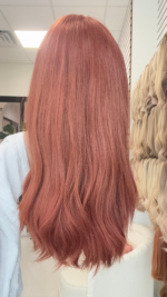 Jenny 18" |  Red Human Hair Wig - Image 3