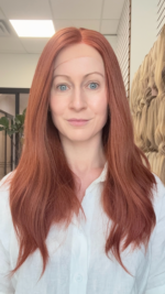 Jenny 18" |  Red Human Hair Wig