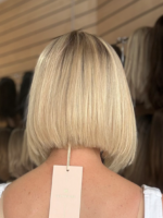 Lulu 10" | Blonde Human Hair Wig - Image 4
